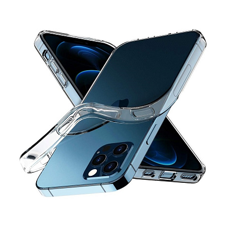 Helmet Case TPU Soft iPhone 12 Pro Max, Clear