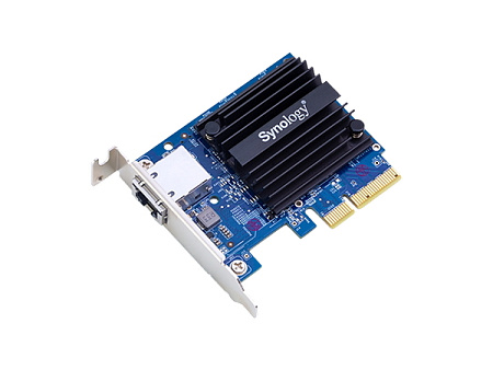 SYNOLOGY Single-port, high-speed 10GBASE-T/NBASE-T add-in card "E10G18-T1"
