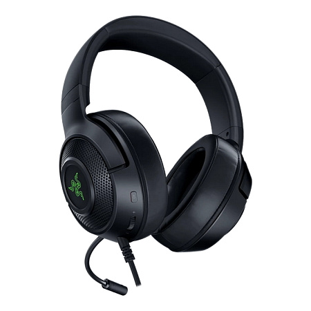 Gaming Headset Razer Kraken X, 40mm drivers, 12-28kHz, 32 Ohm, 109db, 250g, On-earcup control, Cardi