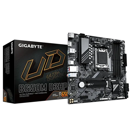 Материнская плата Gigabyte B650M D3HP, AM5, AMD B650, Micro-ATX