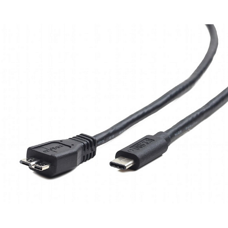 Cable Type-C/microUSB3.0, CM/BM, 1.0 m, Cablexpert, Black, CCP-USB3-mBMCM-1M Cable Type-C/microUSB3.0, CM/BM, 1.0 m, Cablexpert, Black, CCP-USB3-mBMCM-1M