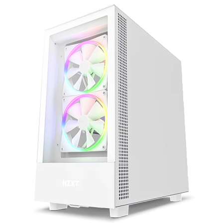 Case ATX NZXT H5 Elite, 2x140mm RGB & 1x120mm, RGB Hub, Front&Side Tempered Glass, Dust Filter, 1xUS