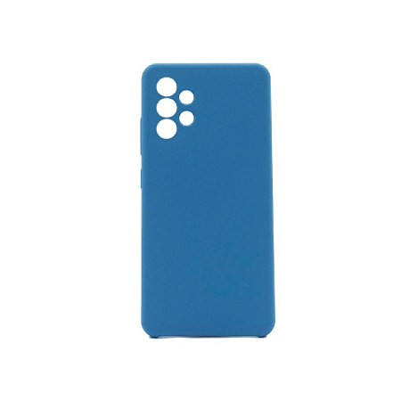 Helmet Case Liquid Silicone Samsung A23, Blue