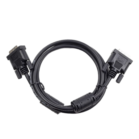 Cable DVI M to DVI M,  4.5m, Cablexpert DVI-D Dual link with ferrite, CC-DVI2-BK-15