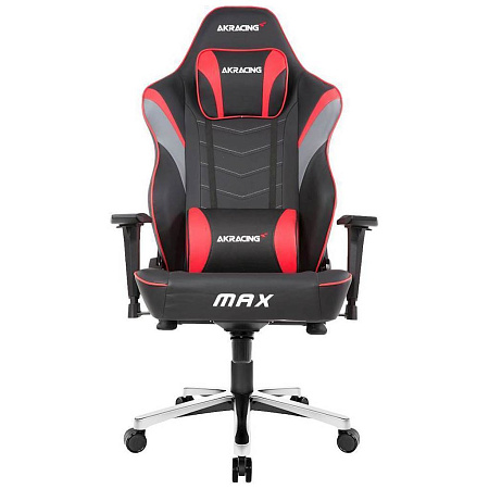 Gaming Chair AKRacing Master Max AK-MAX-RD, Red, User max load up to 180kg/height 170-200cm