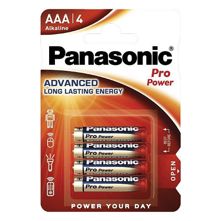 Panasonic   "PRO Power" AAA Blister *4, Alkaline, LR03XEG/4BP