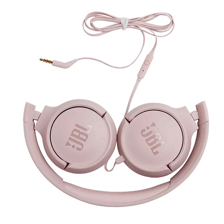 Headphones  JBL T500 Pink, On-ear.