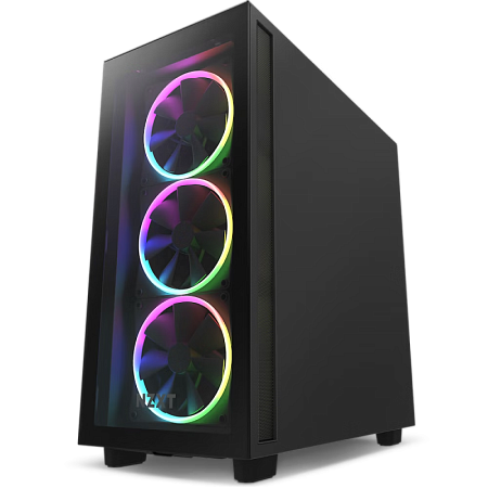 Case ATX NZXT H7 Elite, 3x140mm RGB & 1x140mm, RGB Hub, Front&Side Tempered Glass, Dust Filter, 2xUS