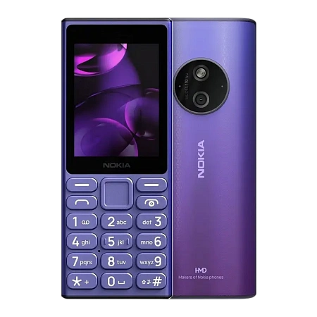 Мобильный телефон Nokia 110 4G 2024, Темно-синий, iphone, xiaomi, samsung, oppo, чехол, стекло