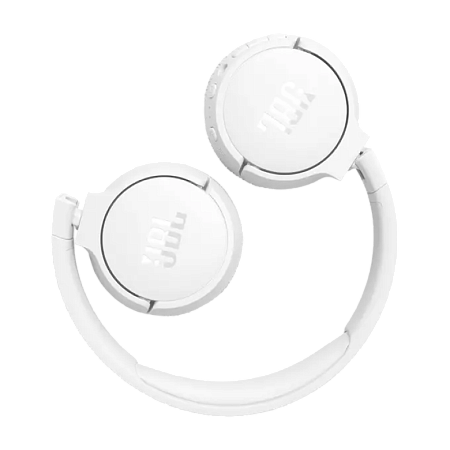 Headphones  Bluetooth  JBL T670NC, White, On-ear, Adaptive Noise Cancelling with Smart Ambient