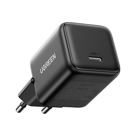 UGREEN Wall Charger GaN Type-C 3A 30W QC4.0 X513, Black UGREEN Wall Charger GaN Type-C 3A 30W QC4.0 X513, Black