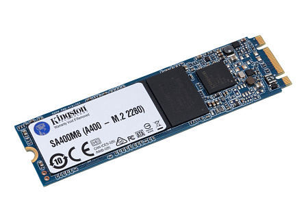 .M.2 SATA SSD  480GB  Kingston A400 "SA400M8/480G" [R/W:500/450MB/s, Phison S11, 3D NAND TLC] 