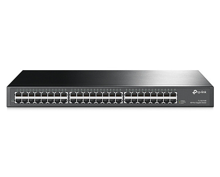 48-port 10/100/1000Mbps Switch TP-LINK "TL-SG1048", 1U 19" Rack Mount, Metal Case
