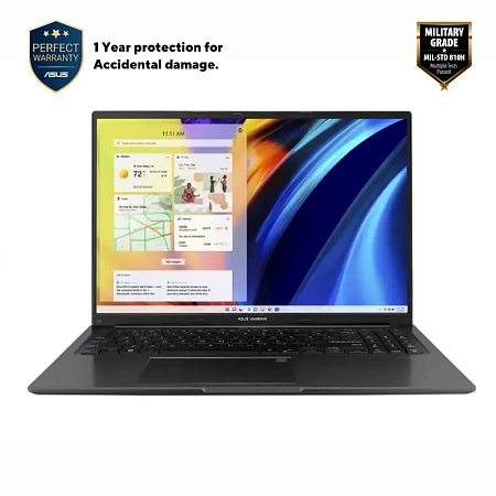 Ноутбук 16" ASUS Vivobook 16 X1605VA, Indie Black, Intel Core i5-13420H, 16Гб/512Гб, Без ОС