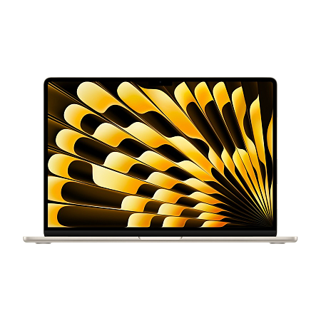 Ноутбук 15,3" Apple MacBook Air A2941, Starlight, M2 with 8-core CPU and 10-core GPU, 8Гб/512Гб, macOS Ventura