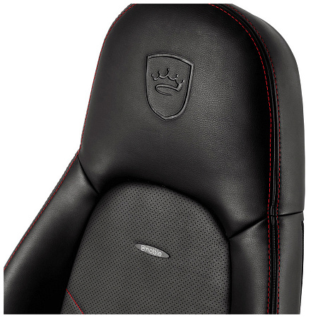 Gaming Chair Noble Icon NBL-ICN-PU-BRD Black/Red, User max load up to 150kg / height 165-190cm