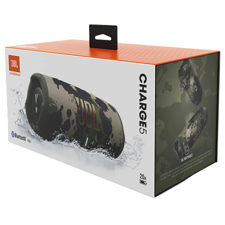 Portable Speakers JBL Charge 5, Squad (Camouflage green)