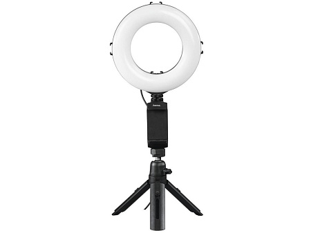 Hama 4644 SpotLight Work Area 67 LED Ring Light, Set for Smartphone and Tablet 