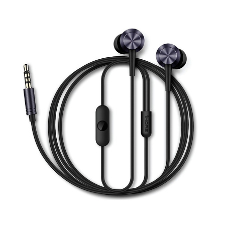 1More In-Ear Earphones Piston Fit 3.5mm with Mic E1009, Gray