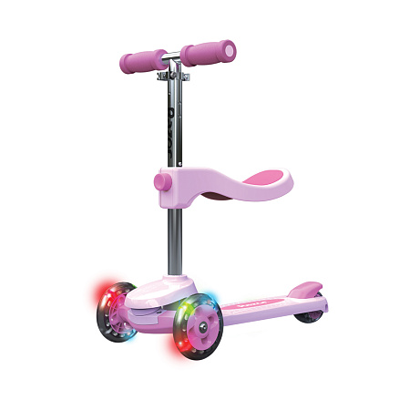 Razor Scooter Kids Convertible 2in1 Rollie Deluxe, Pink