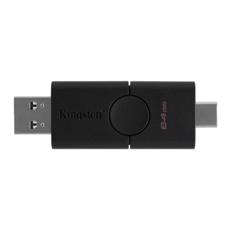 USB Flash накопитель Kingston DataTraveler Duo, 64Гб, Чёрный