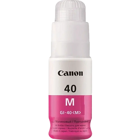 Контейнер с чернилами Canon GI-40, 70мл, Пурпурный,бумага ,чернила, Opc, тонер, dvd, duracell, батарейки