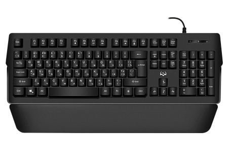 Gaming Keyboard SVEN KB-G9400, Fn keys, Programmable, Win Lock, Wrist rest, RGB, 1.8m, USB, EN/RU, B