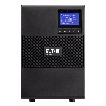 UPS Eaton 9SX1000i 1000VA/1900W Tower, Online, LCD, AVR ,USB ,RS232, Com.slot,6*C13, Ext. batt. opt.
