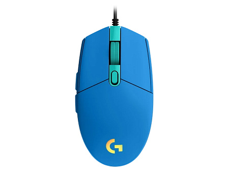 Gaming Mouse Logitech G203 Lightsync, 200-8000 dpi, 6 buttons, 85g, 1000Hz, Ambidextrous, Onboard me