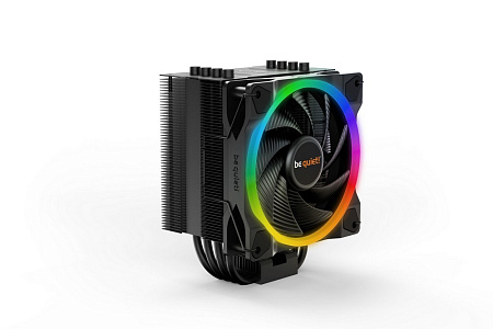 AC be quiet! "Pure Rock 2 FX" (19.1-26,8dBA, 1500RPM, 42.60 CFM, 120mm, ARGB, PWM, 150W, 4x6mm, 685g