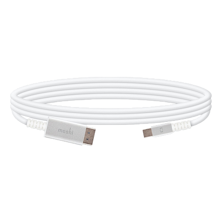 Cable MOSHI MiniDP to DP (4K@60) 1.5m, White