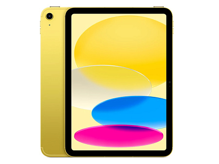 Планшет Apple iPad 10.9" (10th gen) A2757, WiFi + Cellular, 64Гб, Жёлтый