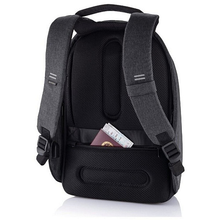 Backpack Bobby Hero Regular, anti-theft, P705.291 for Laptop 15.6" & City Bags, Black 