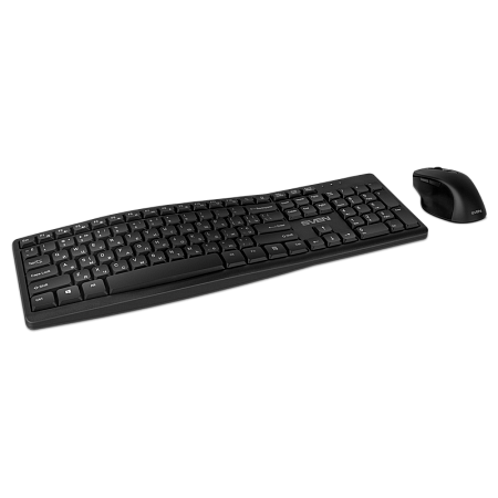 Клавиатура и мышь SVEN C3500W, Беспроводное, Чёрный