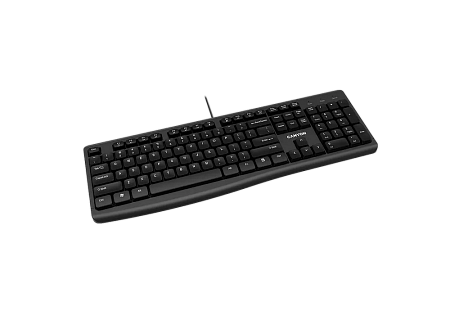 Клавиатура Canyon KB-50, Проводное, Чёрный