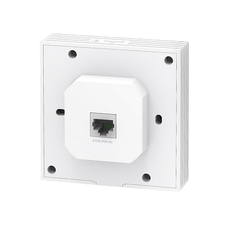 Wi-Fi 6 Dual Band Access Point TP-LINK "EAP650-Wall", 2976Mbps, MIMO, Gbit Port, Omada Mesh, PoE Wi-Fi 6 Dual Band Access Point TP-LINK "EAP650-Wall", 2976Mbps, MIMO, Gbit Port, Omada Mesh, PoE
