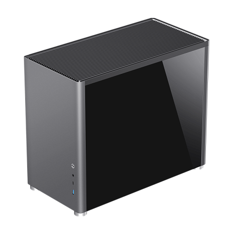 Case mATX GAMEMAX Spark, w/o PSU, 0.8/0.6mm, Front Metal, Dual Side Tempered Glass, Dust Filter, 1xU