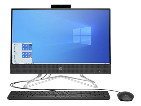 Моноблок HP 22-df1054ur, 21,5", Intel Core i5-1135G7, 8Гб/256Гб, Windows 11 Home, Чёрный