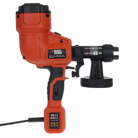 Sprayer Black+Decker (HVLP200-QS) 400W, 0.34l/min Sprayer Black+Decker (HVLP200-QS) 400W, 0.34l/min