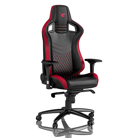 Gaming Chair Noble Epic NBL-PU-MSE-001 Mousesport Edition, max load up to 120kg / height 165-180cm