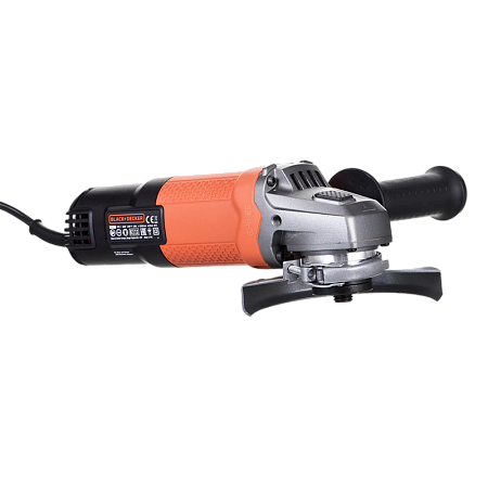 Angle Grinder Black+Decker (BEG120-QS) 800 W 125mm 12.000 rpm Angle Grinder Black+Decker (BEG120-QS) 800 W 125mm 12.000 rpm