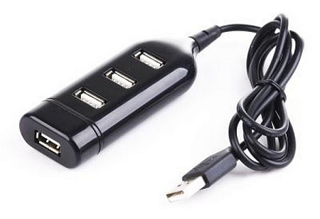 USB 2.0 Hub 4-port Gembird "UHB-CT02", mini size