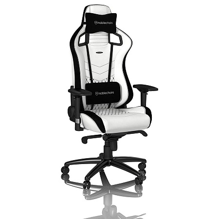 Gaming Chair Noble Epic NBL-PU-WHT-001 White, User max load up to 120kg / height 165-180cm