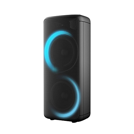 Eden Party Speaker ED-1006 100W with 2 Wireless Microphones, Mega Bass, H=82cm, Black