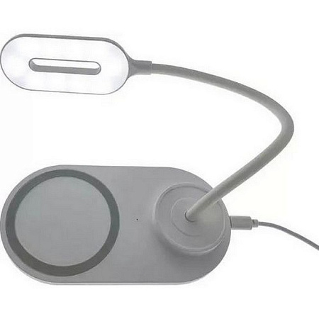 Platinet Desk Lamp Wirless Charger 5W White [45247]