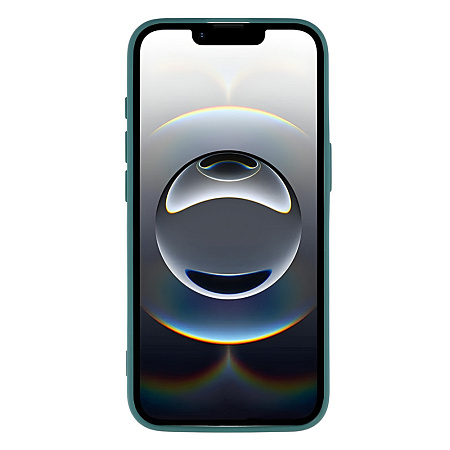 WOO Case Liquid Silicone iPhone 16E/iPhone 17E, Green WOO Case Liquid Silicone iPhone 16E/iPhone 17E, Green