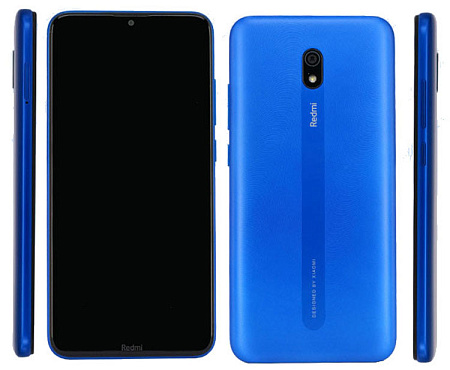 Redmi 8A 8 Core/2/32 Gb Global blue/6.22"1520x720/12 Mpix, 2 Mpix/5000Mah, iphone, xiaomi, samsung, oppo, чехол, стекло
