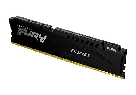 .16GB DDR5-5200MHz  Kingston FURY Beast  (KF552C40BB-16), CL40-40-40, 1.25V, Intel XMP 3.0, Black