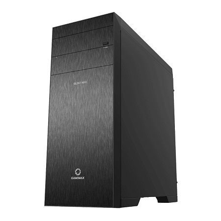 Case EATX GAMEMAX Silent Max, w/o PSU, 0.8mm, 6x120mm fans. PWM Hub, Card Reader, Sound Insulation, 