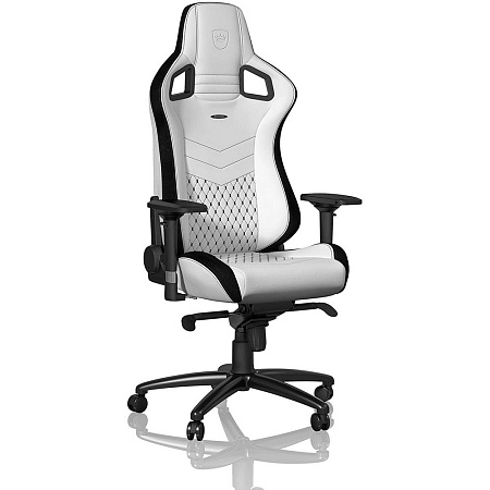 Gaming Chair Noble Epic NBL-PU-WHT-001 White, User max load up to 120kg / height 165-180cm